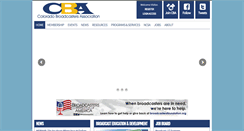 Desktop Screenshot of coloradobroadcasters.org